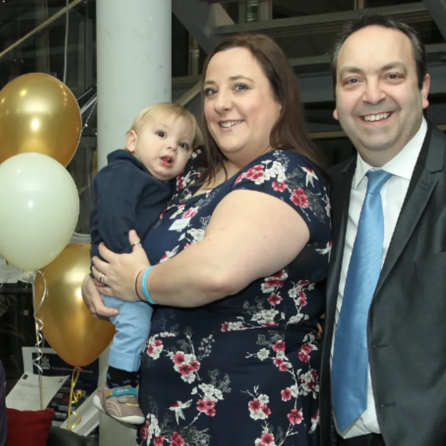 Aiden Mitchell,of the Pride of Essex Tom Dean 'Ever-Smiling' Award 2023.